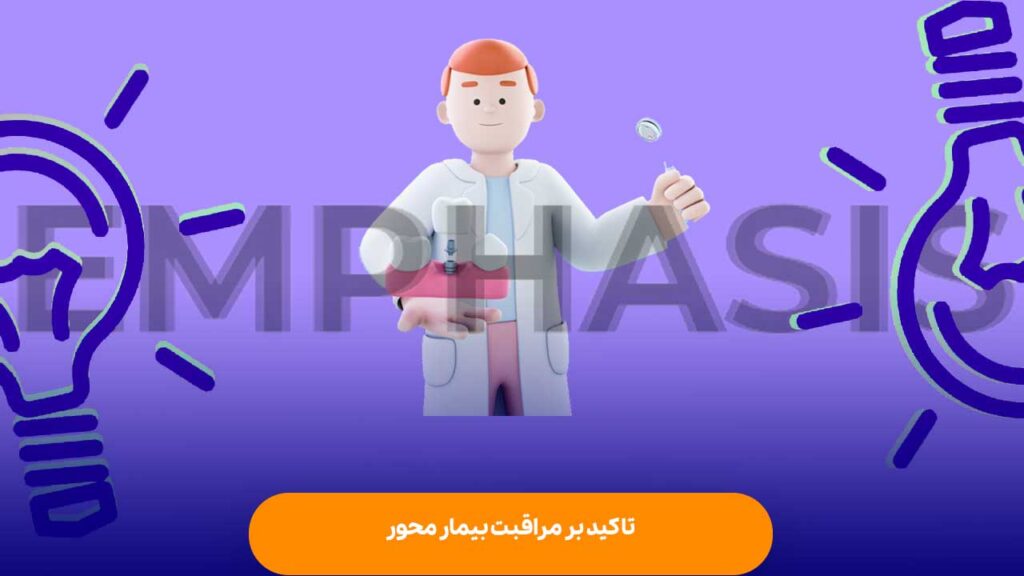 تاکید بر مراقبت بیمار
