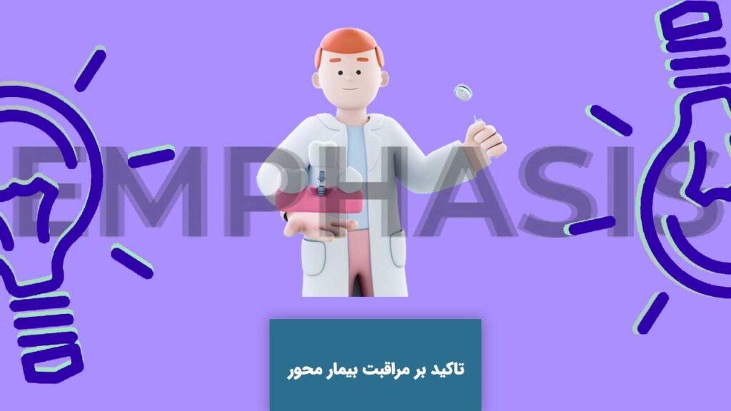 تاکید بر مراقبت بیمار