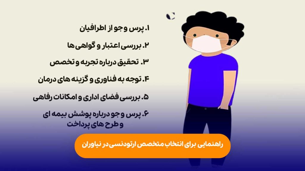 راهنمای انتخاب متخصص ارتودنسی در نیاوران