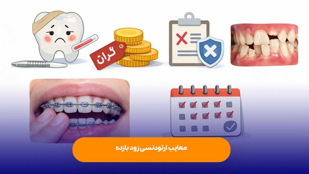 معایب ارتودنسی زود بازده
